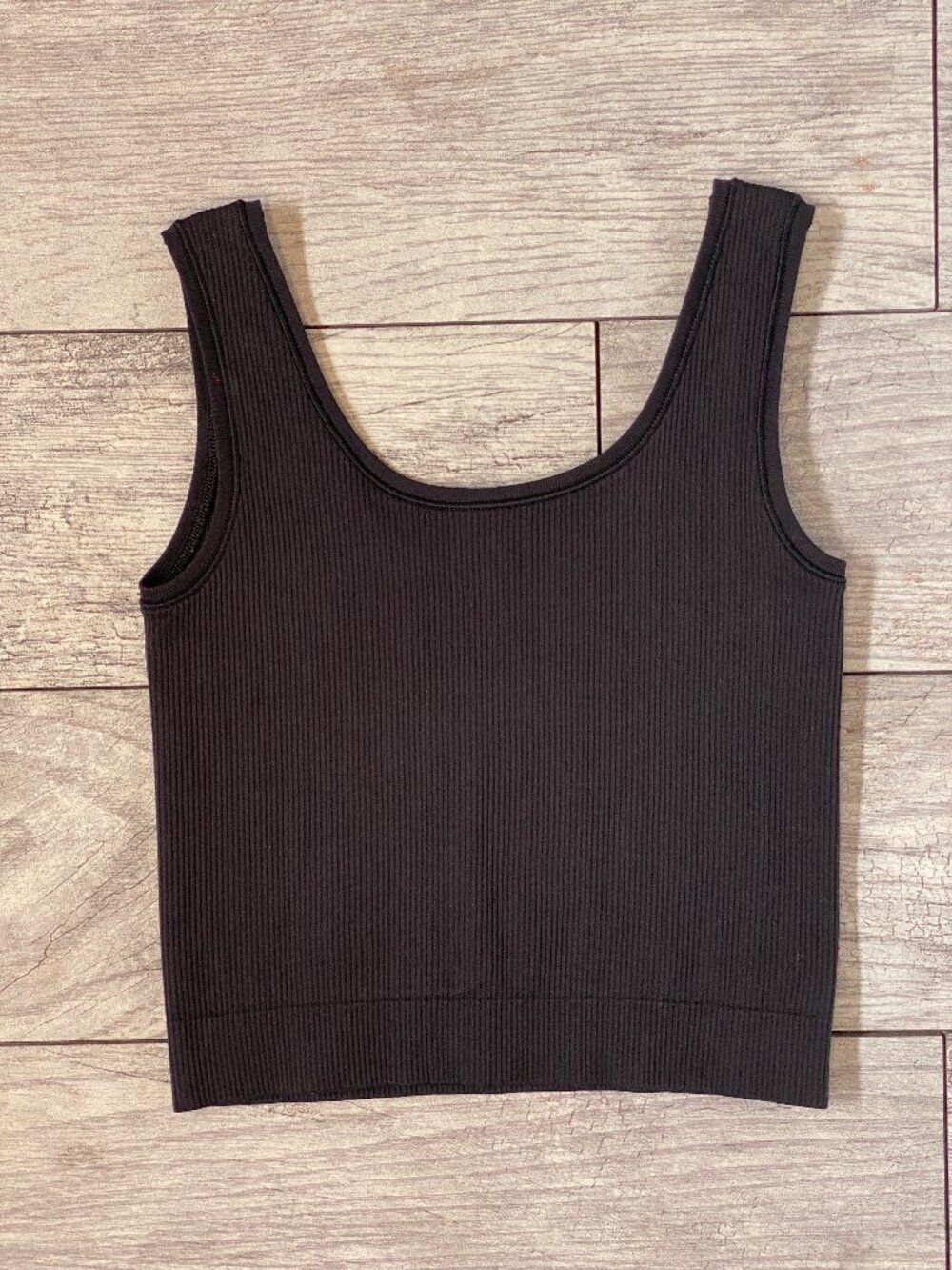 Athleta Girl Rise Above Ribbed Crop Tank